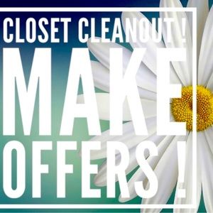 Trying to clean out my closet! These are my personal items.